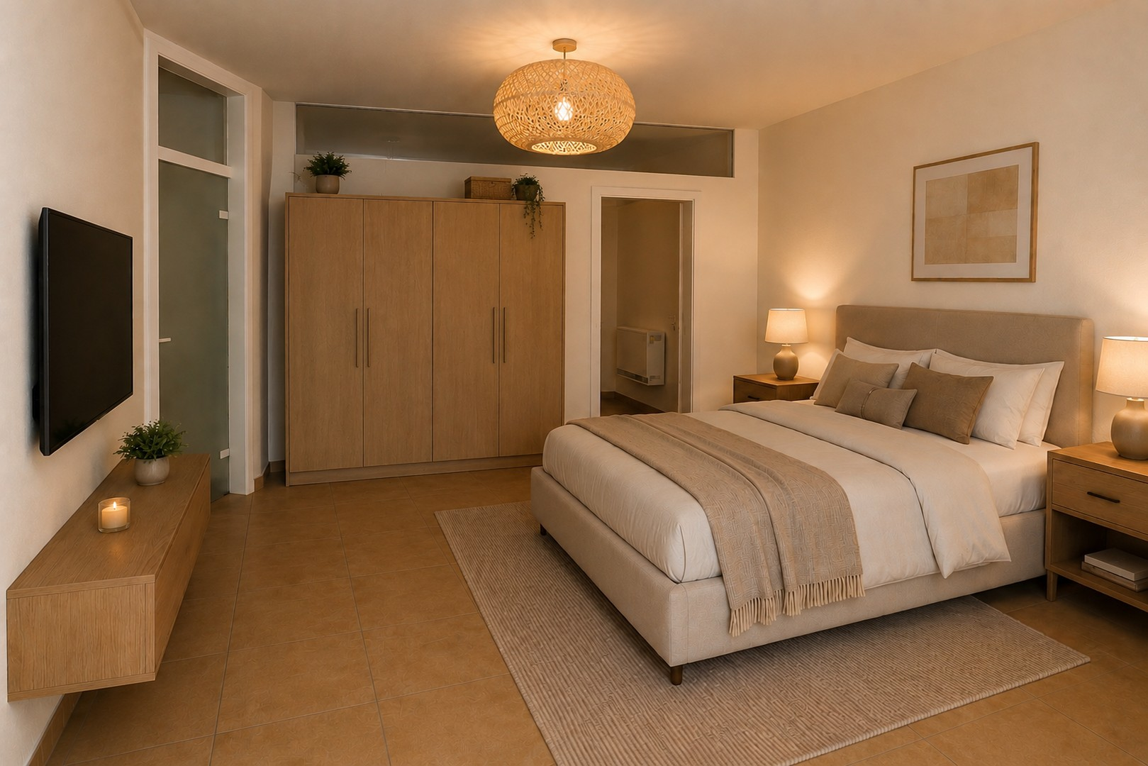 KI Beispiel Schlafzimmer