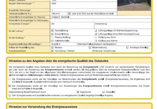 Energieausweis
