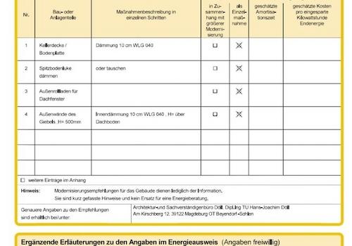 Energieausweis