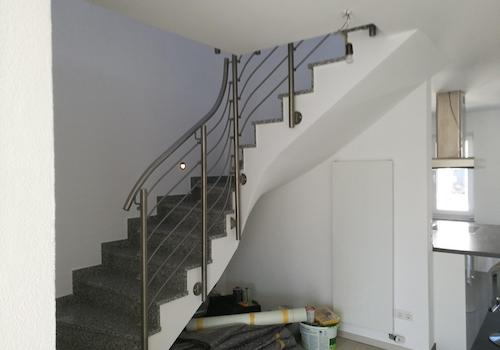 Treppe zum DG