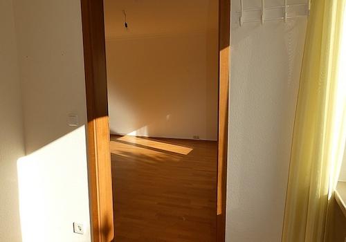 Blick vom Schlafbereich