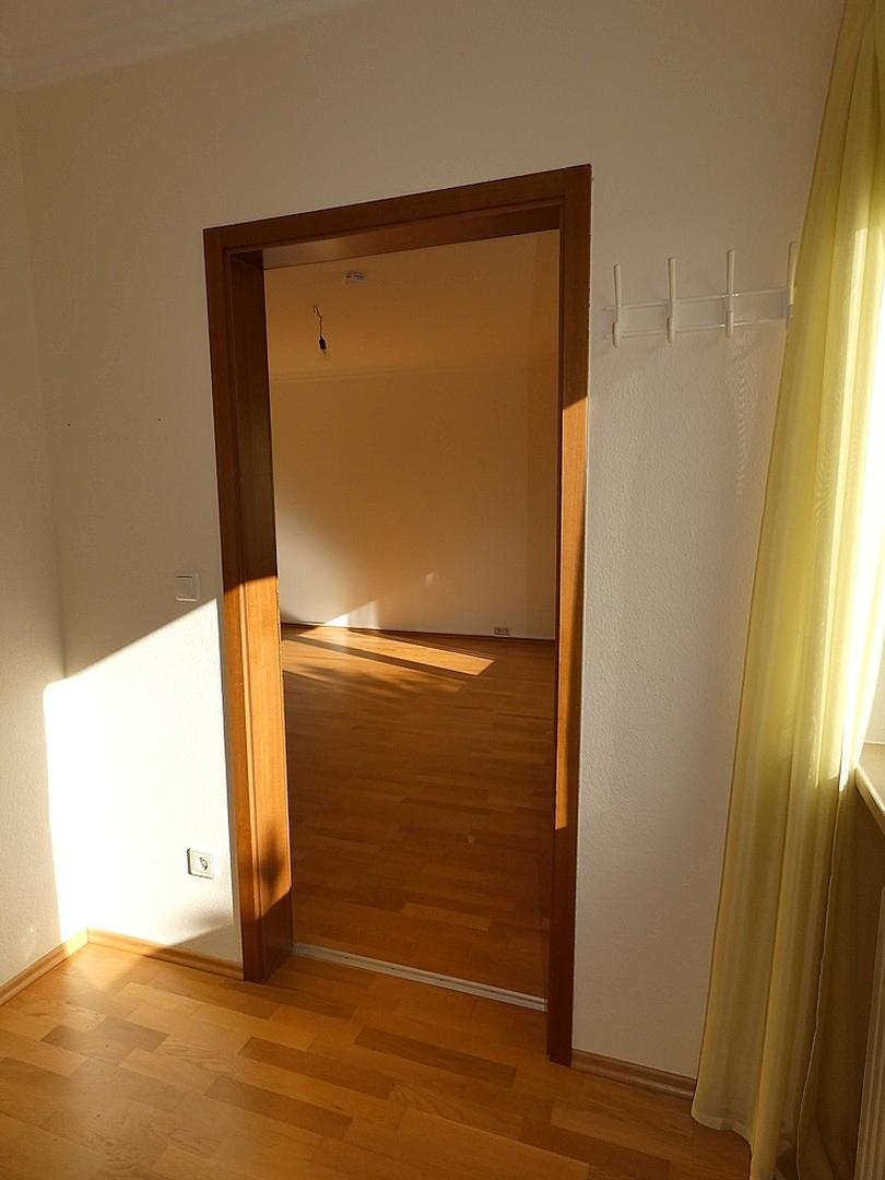 Blick vom Schlafbereich