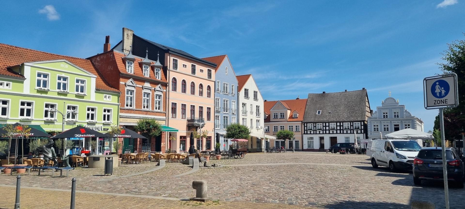 50 Meter bis zum Markt