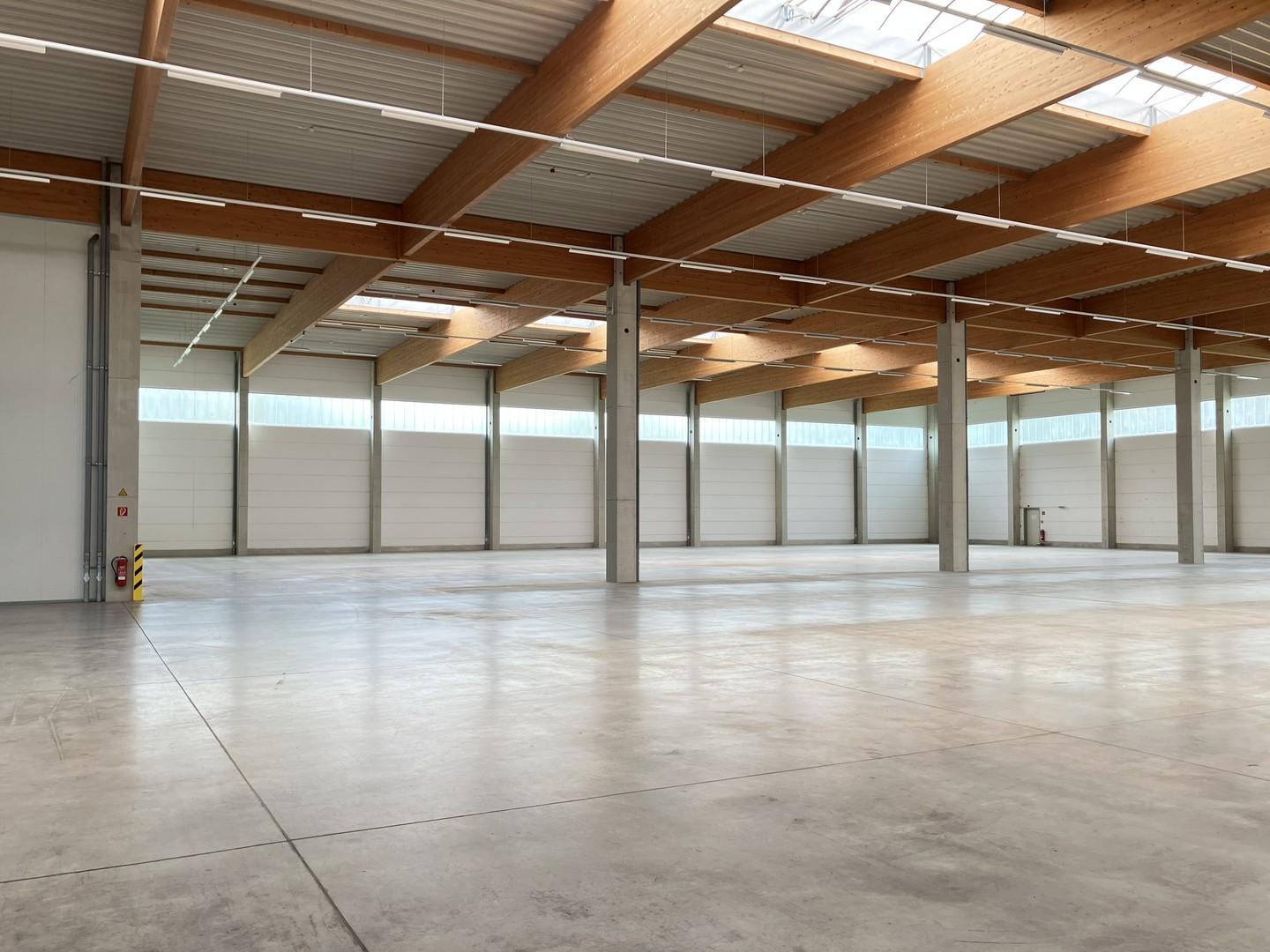 Lagerhalle Blick nach links