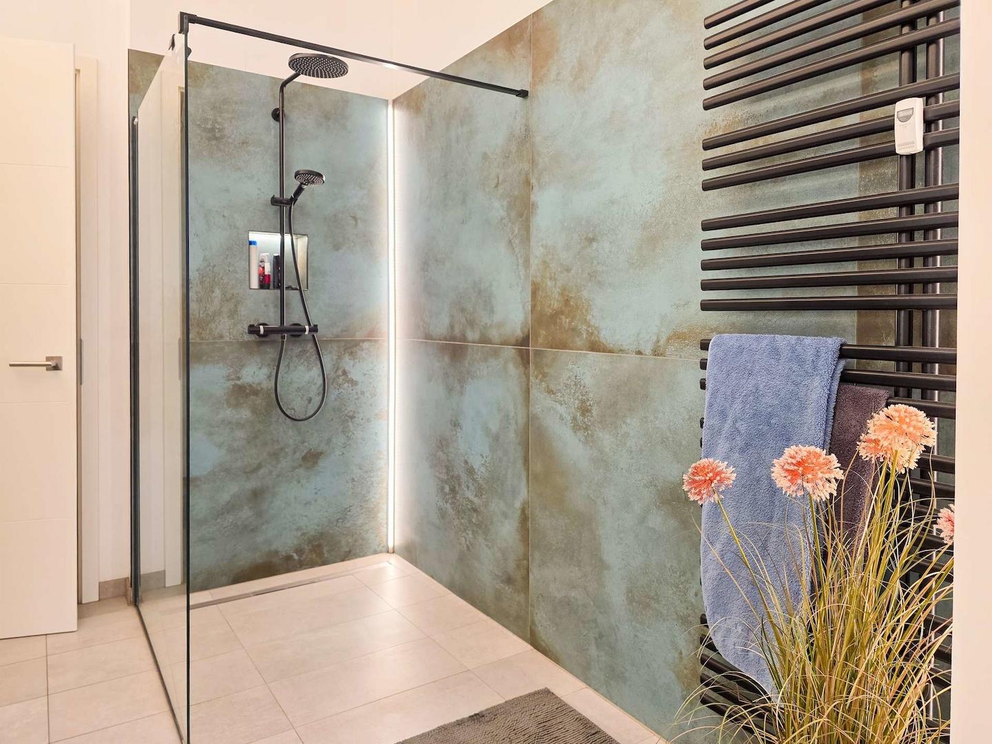 Designdusche Masterbad
