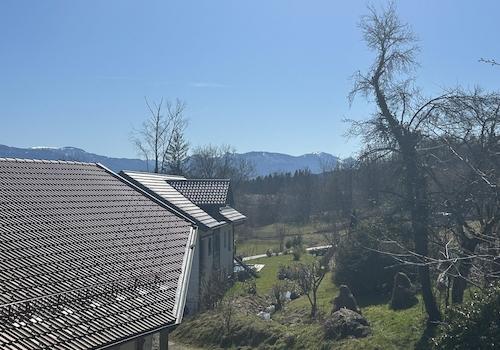 Ausblick Balkon 