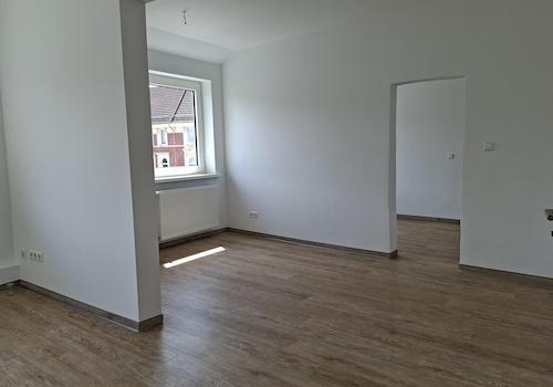 Blick auf das "halbe" Zimmer