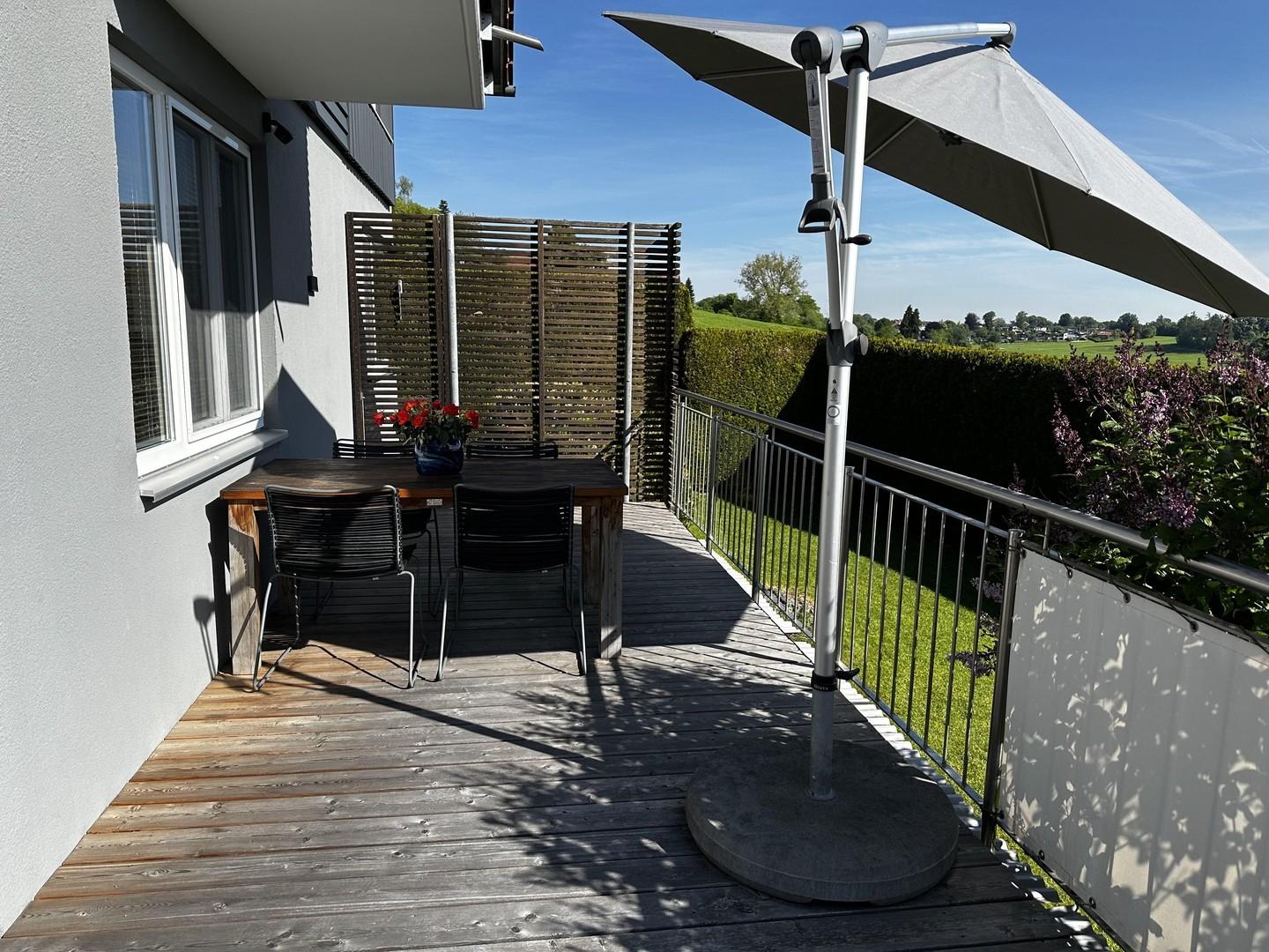 Terrasse im Osten