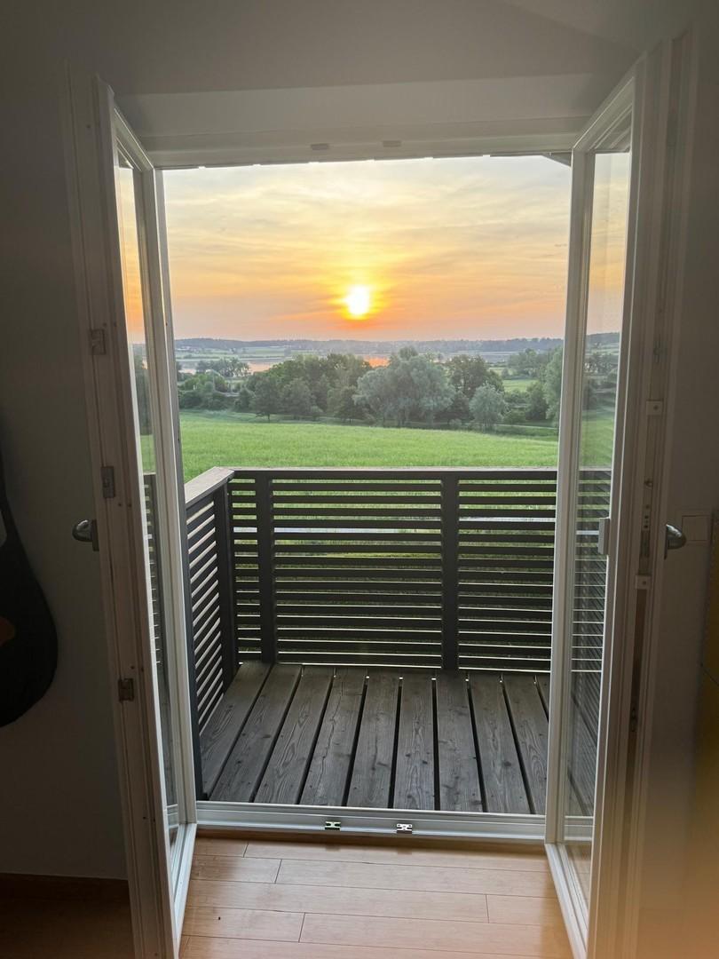 Sonnenaufgang Büro/Kinderzimme