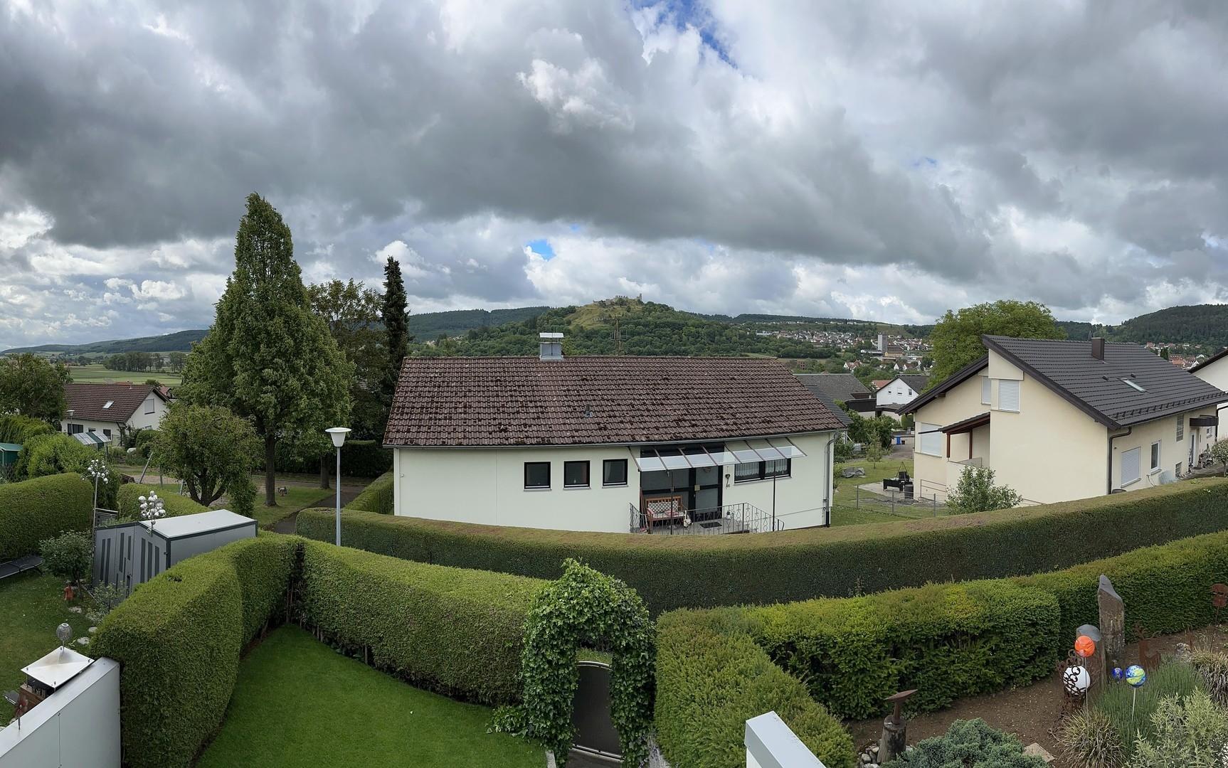 Panorama vom Balkon