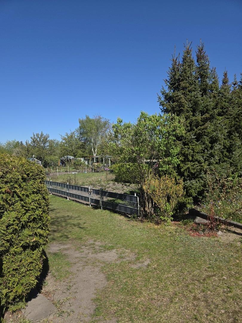 Kleingartenanlage hinter MFH