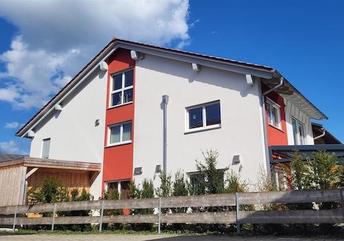 Ansicht aus W
