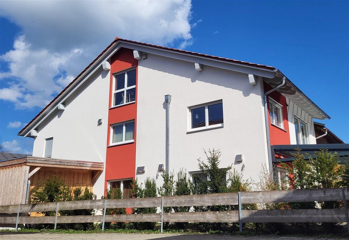 Ansicht aus W