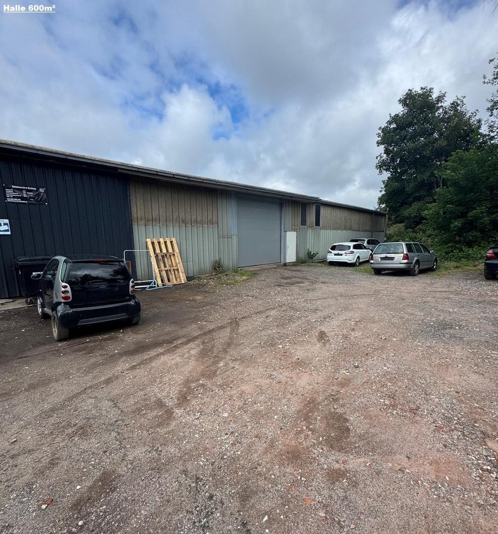 Halle Eingang 600m²