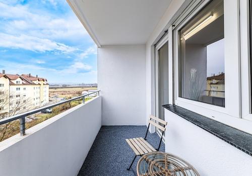 Großer Balkon
