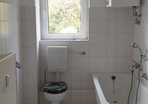 Blick in das Bad
