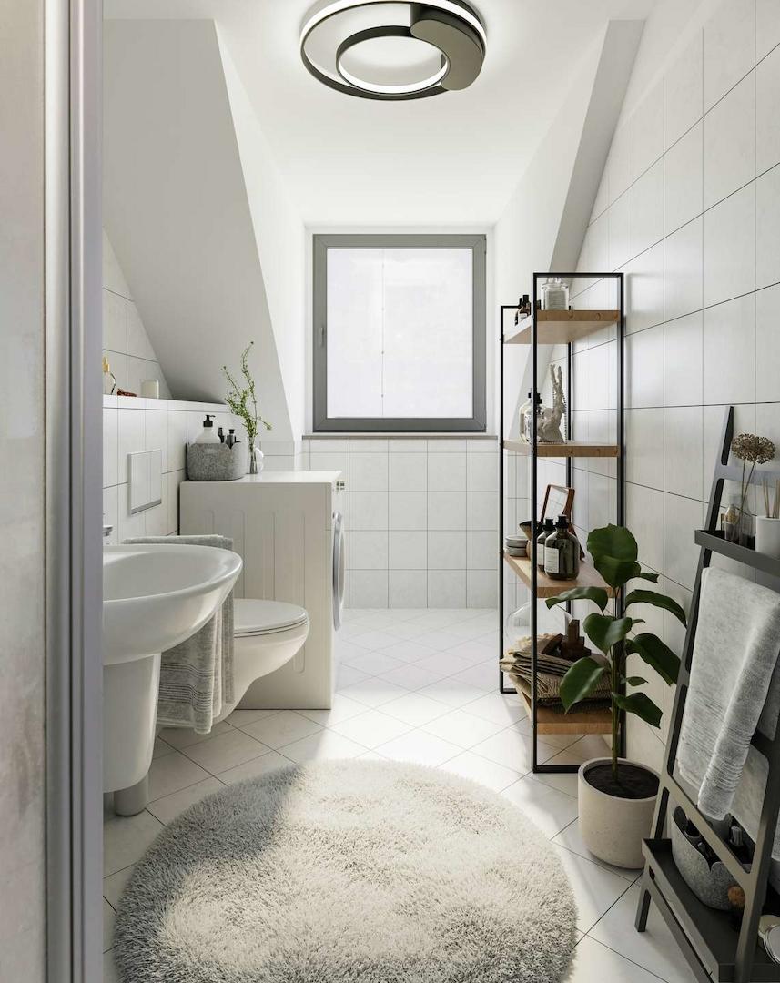 Badezimmer gestaged