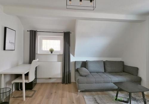 Blick ins Wohnzimmer