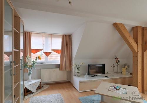 Blick ins Wohnzimmer