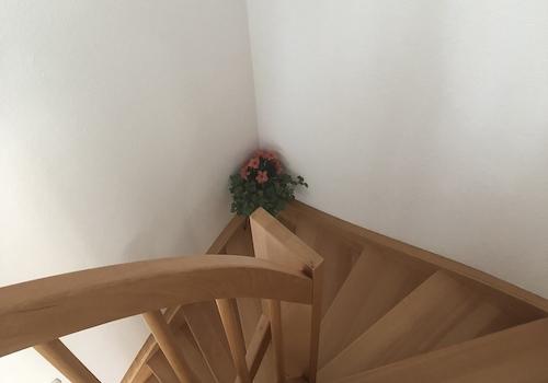 Treppe zum Schlafzimmer