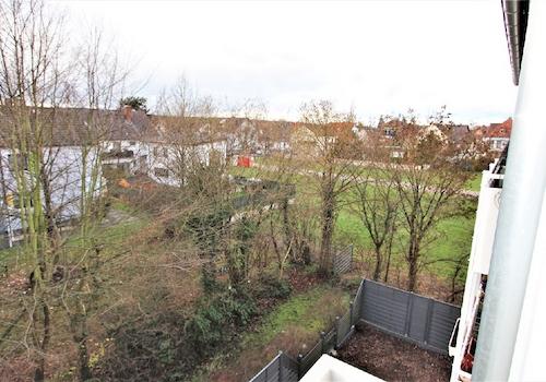 Blick vom Balkon