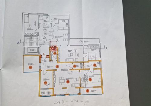 Grundriss Wohnung 8