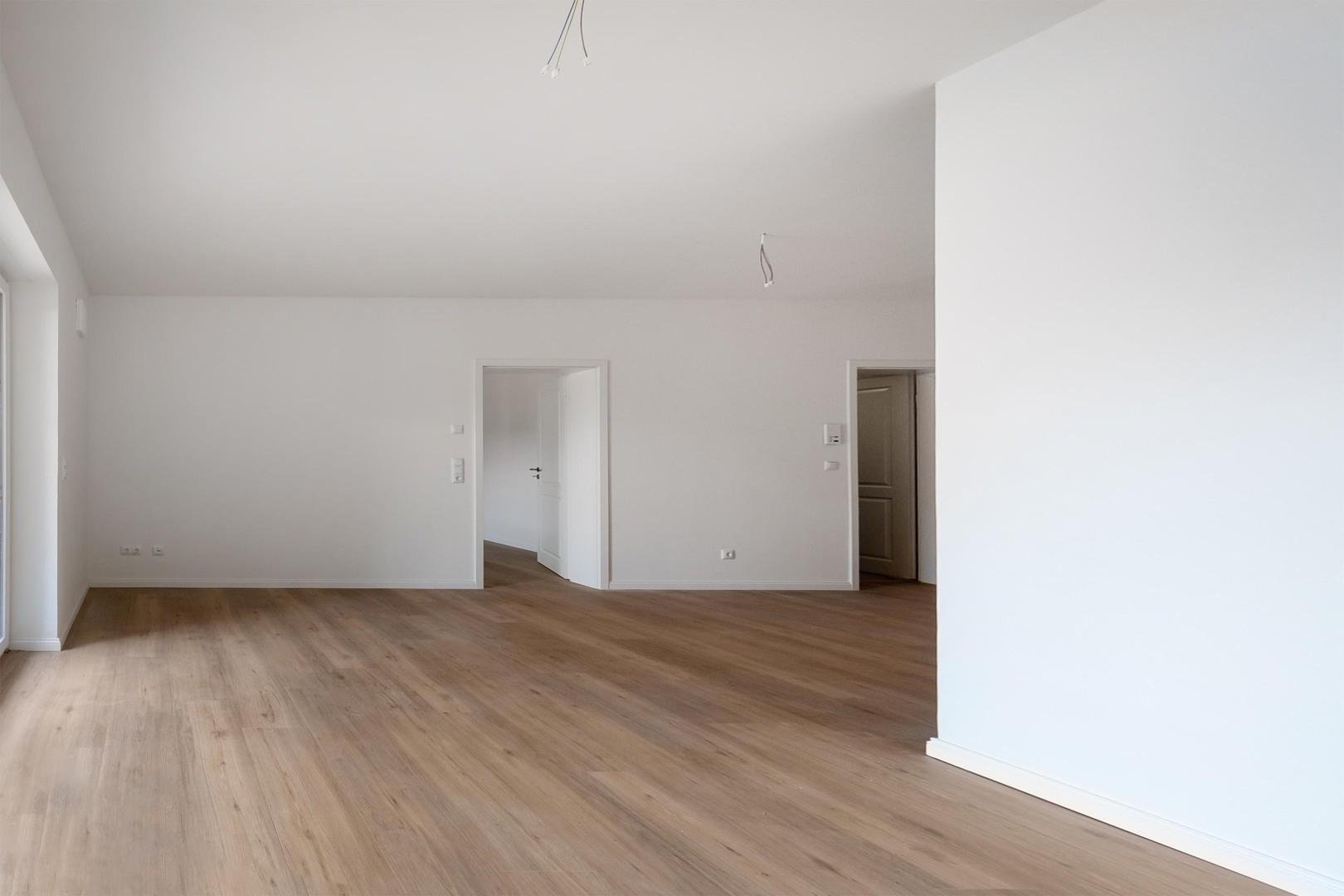 Blick vom Wohnzimmer