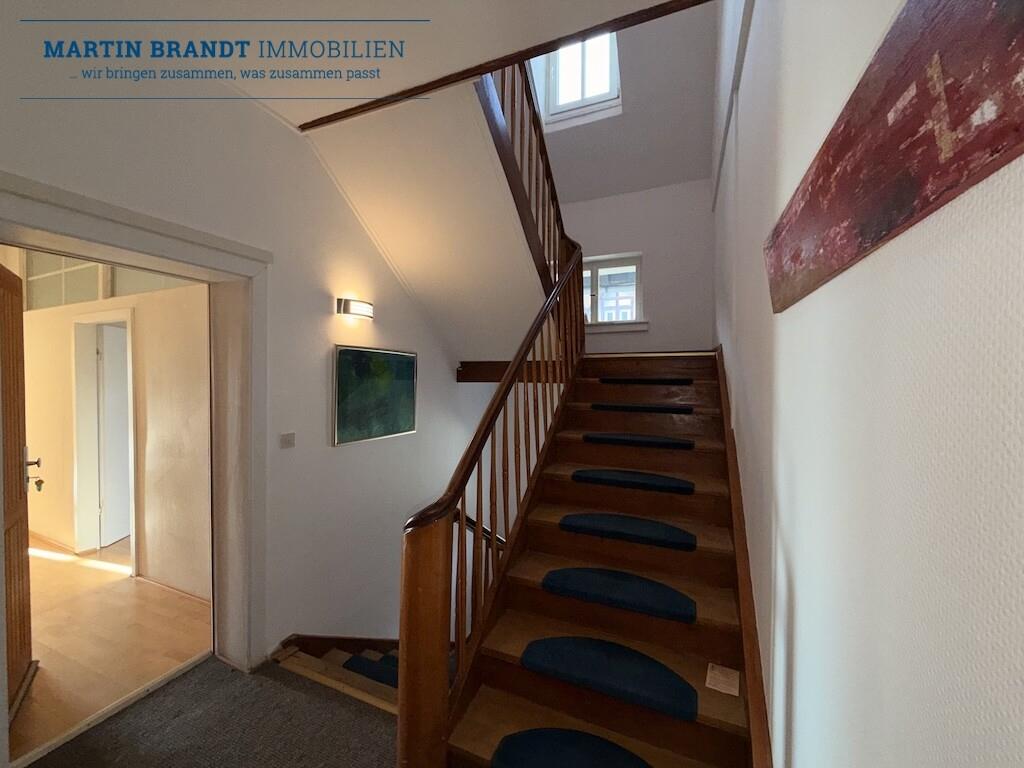 Treppe ins Dachgeschoss
