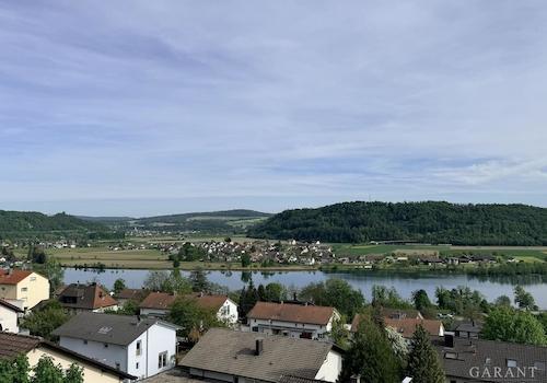 Aussicht v. Garten