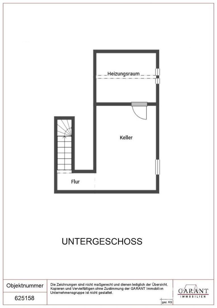Grundriss Untergeschoss