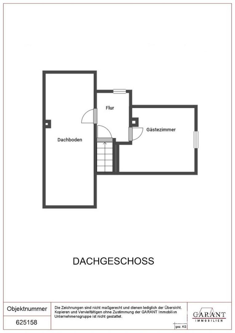 Grundriss Dachgeschoss