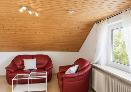 Dachgeschoss-Zimmer