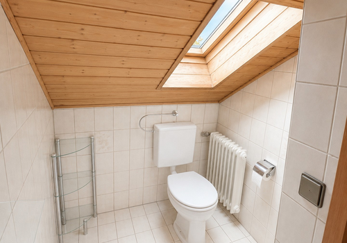 WC Dachgeschoss