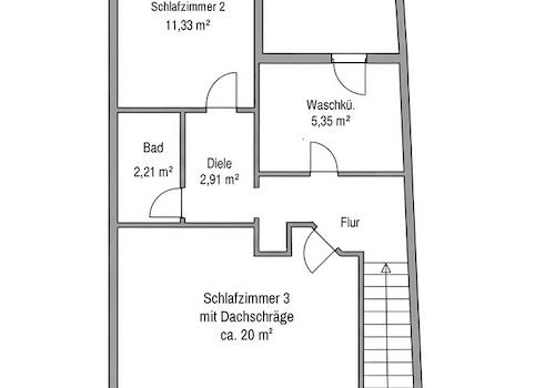 Grundriss 5OG