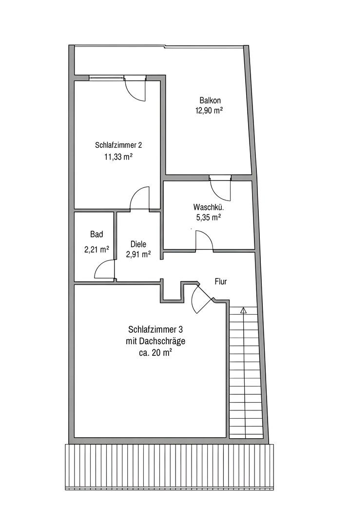 Grundriss 5OG