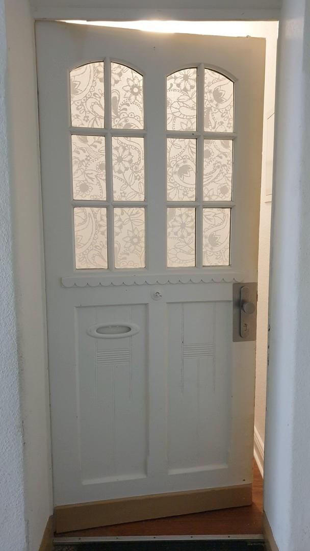 Etageneingangtür vom Hausflur