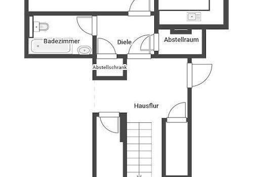 Grundriss Wohnung