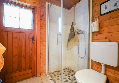 WC im Blockhaus 