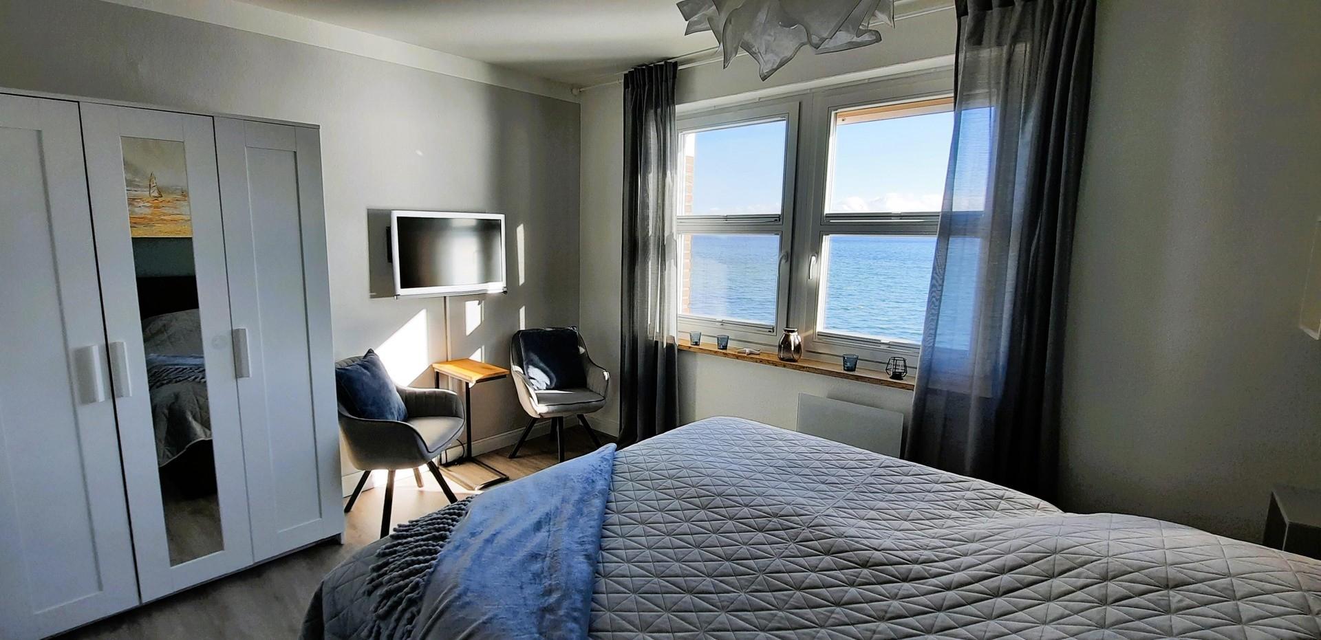 Schlafzimmer, Sonne am Morgen
