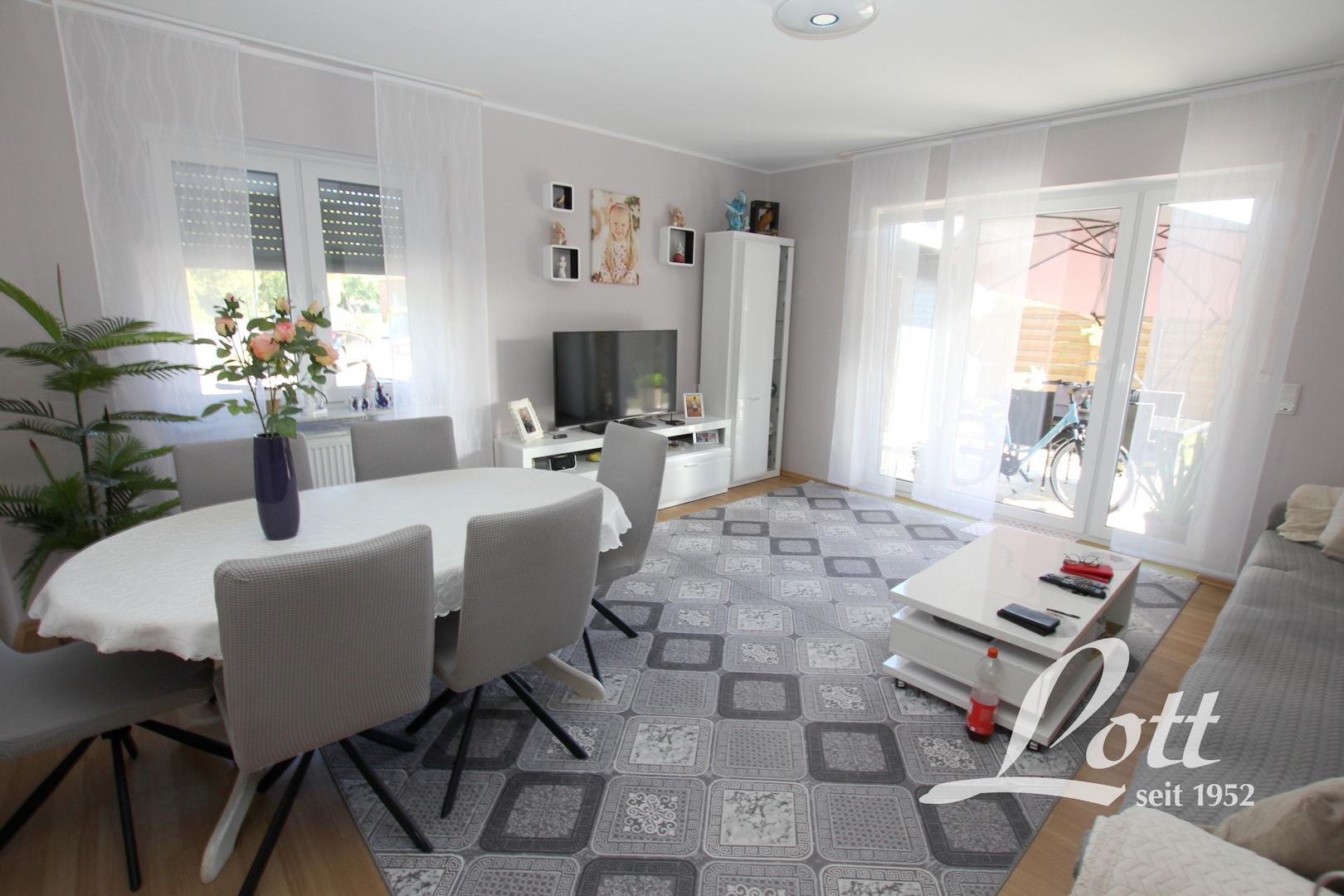 Exemplarisches Wohnzimmer