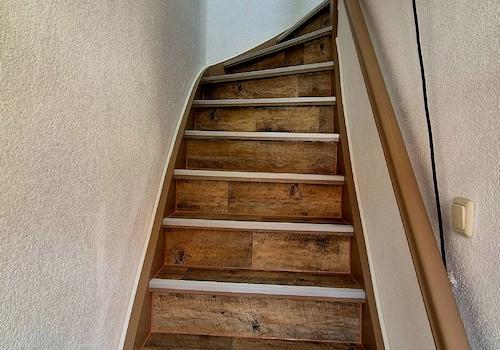 Treppe zum Dachgeschoß
