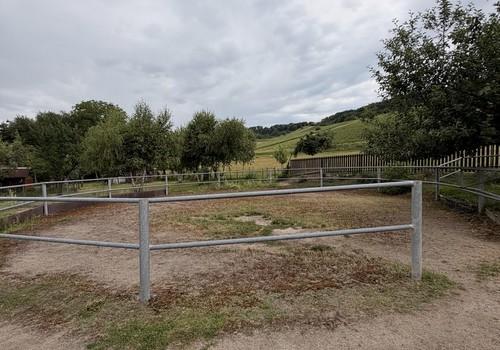 Round Pen Rasterplatten/Sand