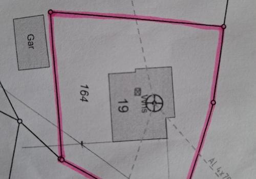 Lageplan Grundstück