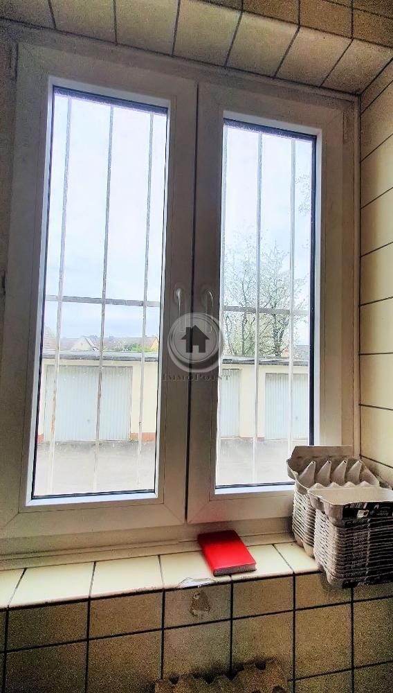 vergitterte Fenster