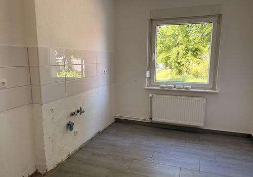 Küche mit Fenster