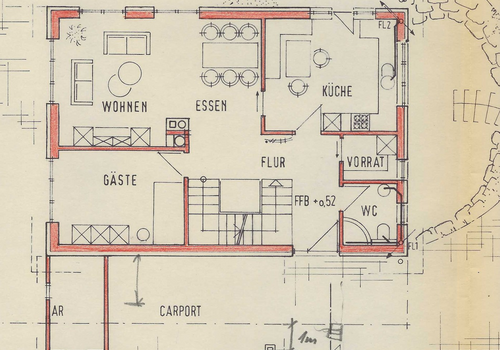 Plan Erdgeschoss