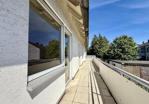 Großer Balkon