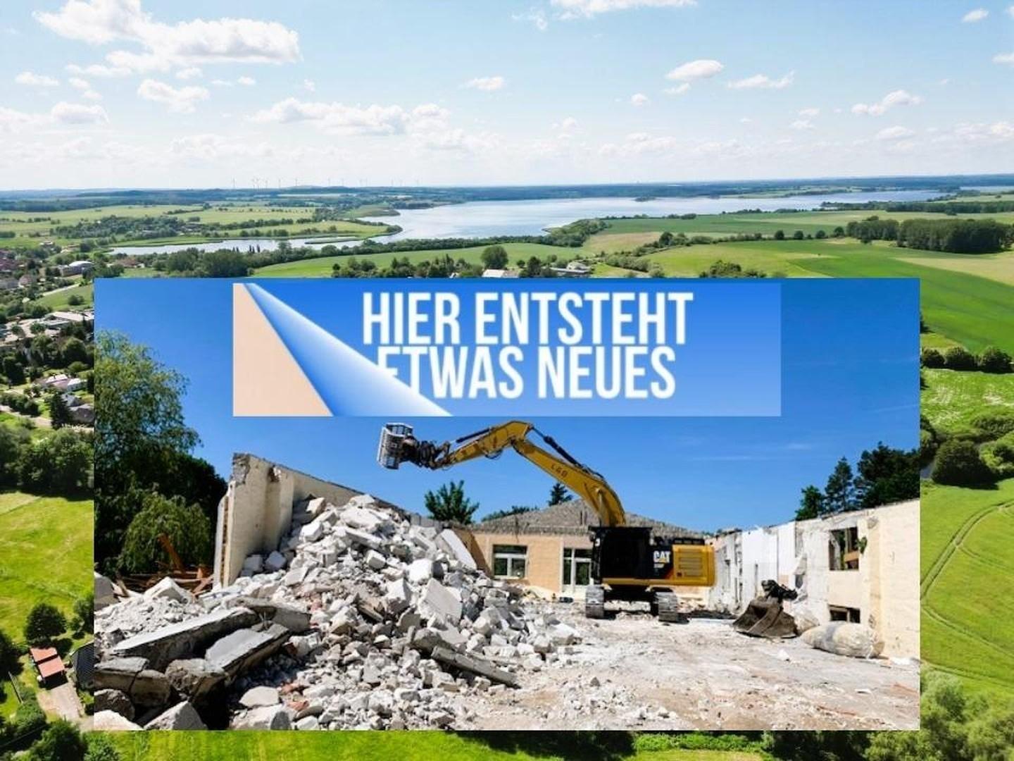 Etwas Neues entsteht.