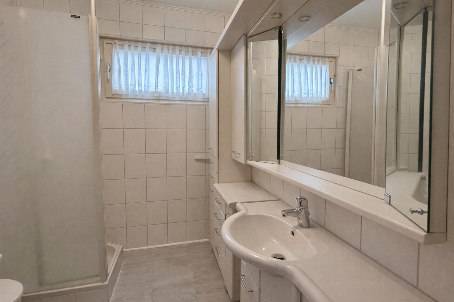 Badezimmer virtuell geleert