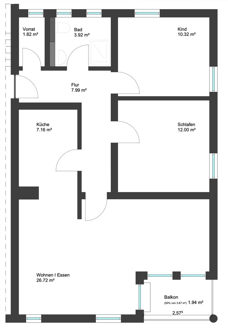 2D-Grundriss